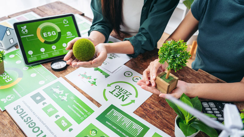 ESG & Sustainability — verified Scope 2 emissions data